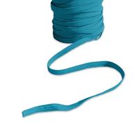 Blue 5mm Elastic Cord Flat Stretchy Thread Hat Elastic Cord Thin Elastic Beading String For Masks Hats Jewellery Crafts Hair Accessories Threading Tags (Blue - 5mm - 1 Meter)