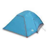 (blue, 6-person) vidaXL Family Tent Dome 6-Person Lightweight Tent Camping Tent Waterproof