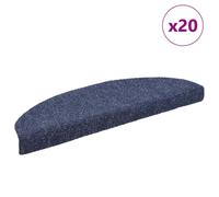 (blue, 65 x 21 x 4 cm/ 20 pcs) vidaXL Self-adhesive Stair Mats Decoration Stair Protector Anti-slip Stair Rug