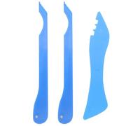 Blue 7/32 Hand Foiling Tool for Stained Glass and Mosaics | Plastic Ergonomic Build, Polished Finish, Compact Storage, for Craft Instructors and Studio Glasswork