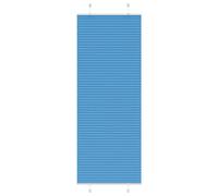 (blue, 75 x 200 cm) vidaXL Pleated Blind Blue 80x100 cm Fabric Width 79.4 cm Polyester