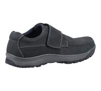 Hush Puppies Casper Comfort Strap Memory Foam Men's Shoes Men's Trainers, Size 8 In Navy Nubuck