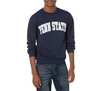 Blue 84 Men's Arching Team Color Crewneck Sweatshirt, Penn State Nittany Lions Navy, M