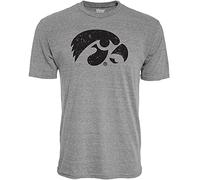 Blue 84 Men's NCAA Officially Licensed Tri-Blend T-Shirt Vintage Icon Team Color Heather Grey