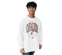 Blue 84 NBA Officially Licensed Crewneck Sweatshirt Ringspun White Stars