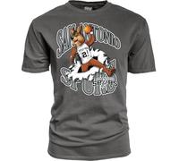 Blue 84 NBA Officially Licensed T-Shirt Ringspun Slam Mascot Black