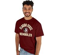 Blue 84 NCAA Florida State Seminoles Mens T Shirt Line Up Team Color, Florida State Seminoles Garnet, Medium