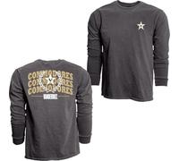 Blue 84 NCAA Officially Licensed Long Sleeve T-Shirt Ringspun Front/Back Retro Laurels
