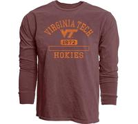 Blue 84 NCAA Officially Licensed Long Sleeve T-Shirt Team Color Dyed Ringspun