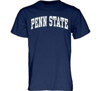 Blue 84 NCAA Penn State Nittany Lions Mens Arching Team Color Short Sleeve T Shirt, Penn State Nittany Lions Navy, Medium