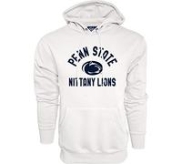 Blue 84 NCAA Penn State Nittany Lions Mens Hoodie Line Up Secondary Color, Penn State Nittany Lions White, X-Large