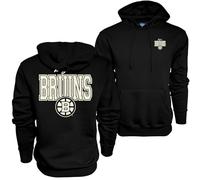Blue 84 NHL Officially Licensed Hooded Sweatshirt Pop Echo Black