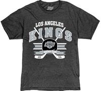 Blue 84 NHL Officially Licensed T-Shirt Heathered Hockey Puck