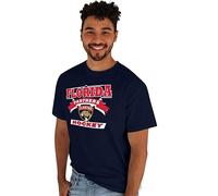 Blue 84 NHL Officially Licensed T-Shirt Retro 90's Hockey Team Color