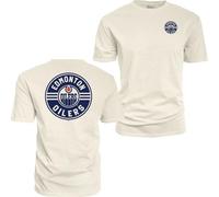 Blue 84 NHL Officially Licensed T-Shirt Ringspun Front/Back Ivory Puck
