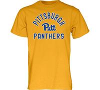 Blue 84 Secondary color T-shirt line secondary color men, Pittsburgh Panthers Gold, M