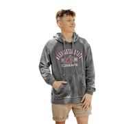 Blue 84 Unisex's NCAA Officially Licensed Hooded Sweatshirt Burnout Smoke Signal