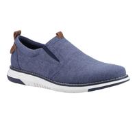 Hush Puppies Men's Benny Slip-On Canvas Trainers, Navy, 9