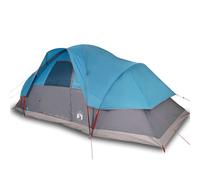vidaXL Family Tent Dome - 9-Person - Waterproof Camping Tent - Removable Rainfly - Electrical Cord Access - Easy Setup
