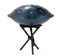 (Blue, 9 tones) Performance Sound Healing Handpan Musical Instrument Gift with Drum Bag