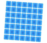 Blue Adhesive Bandages Waterproof 150pcs Metal Detectable | Pe Material, Square 0.87x0.87x0.08 Inches, , for Scrapes and Busy Kitchens