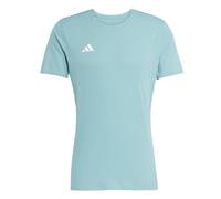 adidas Mens Running Adizero T-Shirt, Powder Teal, Size L, Men Powder Teal