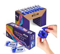 Blue Air Dry Clay, 10 Pieces, Modelling Dough, Airdry Sculpting Colours, Full Pack, Creative Designs, Hand Sculpture Art