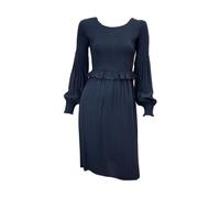 Blue Alineh Dress in Stretch Fabric- female- Hugo- Short Dresses- Blue- L- Dresses L