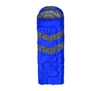 (Blue) All Season Sleeping Bag, Single Adult Bag Double Sided Zip Lightweight Waterproof Camping Bag for Hiking, Outdoor, Travel
