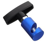 Blue Aluminium Hood Strut Clamp for Car Hood Support Rods, Adjustable | Strong Fixing Assistance, Quick Installation, Anti-slip Positioning Tool, Sl esign, for Garage Repairs and DIY Mechanics