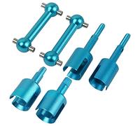 Blue Aluminum Drive Shaft Adapter Kit for TAMIYA TT01 TT02