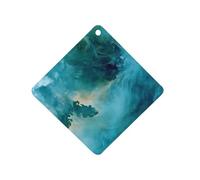 Blue And Green Smoking Funny Car Air Freshener Automotive Aromatherapy Tablets for Rearview Mirror Wardrobe Shoe Cabinet