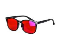 Blue and Green Wavelength Blocking Glasses Disruptive Light Blocking Glasses Red Lens Eliminate Eye Strain 068 (c5 red)