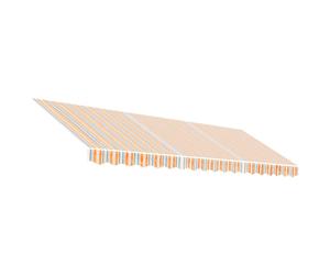 (blue and orange, 450 x 350 cm) vidaXL Awning Top Sunshade Canvas Sunflower Canopy Top Replacement Fabric