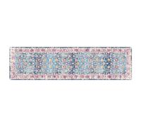 Rug Washable Multicolour 80x300 cm Anti Slip