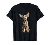 Blue and Tan Miniature Pinscher Dog Illustration T-Shirt