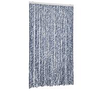 Fly Curtain Door Curtain Fly Screen Fly Blind Insect Curtain Chenille vidaXL