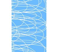 Blue and White Notebook - Perfect for Everyday Note-taking, Writing, Studying and Journalling: Lined A5 Notebook | 100 pages