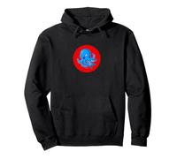 Blue Angry Octopus Sea Animals Red Cute Sea-Life Lover Gift Pullover Hoodie