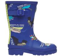 Joules Boys Welly Print Printed Mid Height Wellington Boots UK Size 8 (EU 25, US 9)