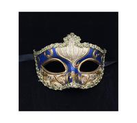 (Blue) Anime Masquerade Mask Painted Beauty Masks Fashion Venice Mask Party Toys