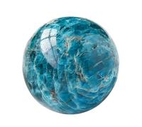 Blue Apatite Crystal Ball | Quartz Sphere|Feng Shui Sculpture Ornament |Polished Decorative Stone |Witchy Room |Spiritual Gifts,50mm Gemstone Stone