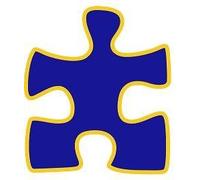 Blue Autism Awareness Lapel Pin