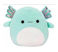 (Blue Axolotl, 40cm) Squishmallows Axolotl Plush Toy Pillow Doll Dinosaur Stuffed Animal Kids Gift