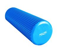 (Blue) Azure Short Foam Roller for Back Leg Muscle Massage Relief