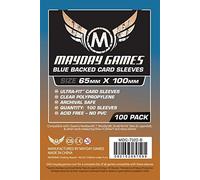 Blue Back, 7 Wonders Sleeves (65x100mm)-100 Standard