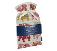 Blue Badge Co 2 Litre Large Hot Water Bottle with Padded Cotton