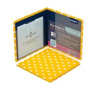 Blue Badge Co Disabled Parking Permit Cover in Spotty Canary Yellow, Hologram-Safe Wallet, Fits New Badge Includes Timer Clock