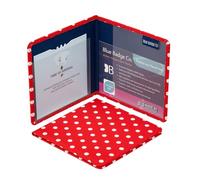 Blue Badge Co Red Spotty Hologram-Safe Wallet