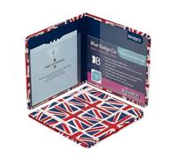 Blue Badge Co Union Jack Fabric Parking Permit Cover for Disabled Blue Badge, Hologram Safe Design, Free Timer Clock Included, Fits New Badge, UK Made & Compliant